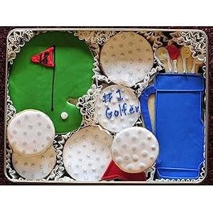 On the Green Decorated Sugar Cookies Gift Tin by Wisconsinmade