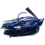 Strike King Denny Brauer Premier Pro-Model Jigs Size: 3/8 oz.; Color: Black Blue (2)