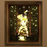 9" MLB Detroit Tigers Lighted Car Window Baseball Player Figure