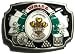 Wales - Land of the Free Belt Buckle + display stand