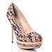 Bamboo 'Layers-05' Platform Lace Pumps