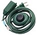 Coleman Cable 09493 9-Foot Christmas Extension with On/Off Foot Switch