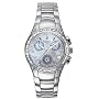 Bulova #96R006 Women's MOP Dial Diamond Accented Chronograph Watch