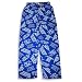 Fun Boxers - Mens Cotton Lounge Pant, 'You Looked Better on Myspace' Text Allover, Royal, White