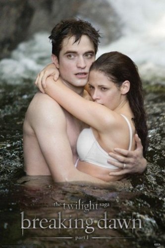 1art1 58685 Twilight - Bis(s) Zum Ende Der Nacht, Edward Und Bella Poster, 91 x 61 cm