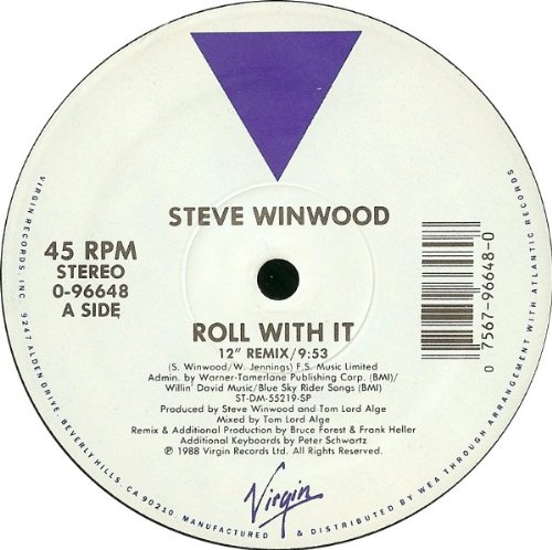 STEVE WINWOOD - Roll with It [7