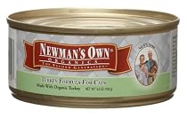 Newman's Own®Organics Turkey Formula For Cats, 5.5-Ounce Tins (Pack of 24)