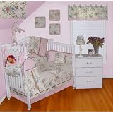 Babykins Floral Delight 12 Piece Crib Bedding Set by Babykins