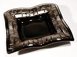 519caMKiSoL. SL160  Art Glass with Platinum Leaf Mini Vase Platinum Labyrinth