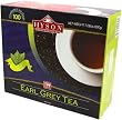 "EARL GREY" (Black Tea) "HYSON", 100 Teabags in Cardboard Carton 200g. Ceylon
