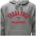 Texas Tech University Campus Yard Printed Fleece Hoodie