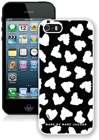 Iphone 5s Case Custom Design Marc by Marc Jacobs 17 Cell Phone Cover Case for Iphone 5s Generation White