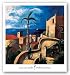 Casa con Jardin by Didier Lourenco 12"x12" Art Print Poster
