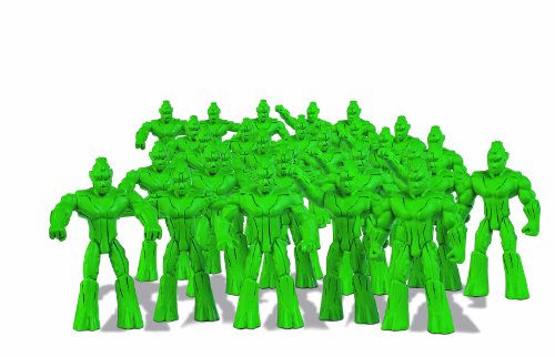 Gormiti 70215951 - Neorganic Figuren Armee Volk des Waldes 4 cm