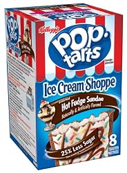 Pop-Tarts, Frosted Hot Fudge Sundae, 8-Count Tarts (Pack of 12)