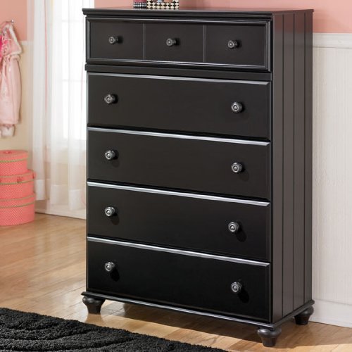 Black Finished Youth Wide Chest