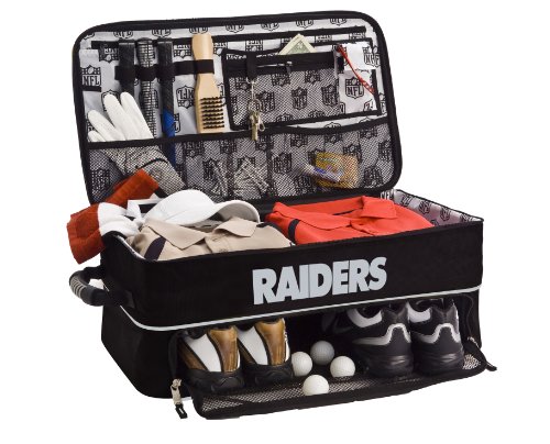 NFL Oakland Raiders Golf Trunk Locker Organizer