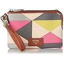 Fossil Item Small L-Zip Wristlet, Pink/Multi, One Size