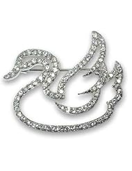 C.Z Swan Pin