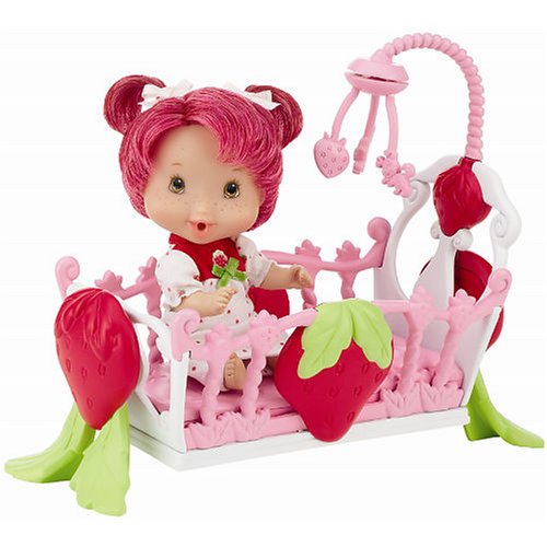 Playmates Berry Lil' Babies Strawberry Shortcake Sleepy Time Doll
