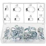 Ansen Tools AN 112 Hose Clamp Assortment, 40 Piece