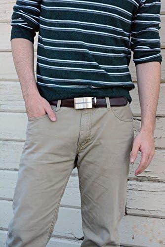 dBurg Products Men's One Size Adjustable Automatic Ratchet Belt (one size, brown)