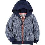 カーターズ Carter's/ マールド フレンチテリー フード ネイビー アウターパーカー 3歳【並行輸入】