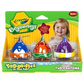  Crayola 3ct. TaDoodles Washable Tub Crayons (Seal, Lobster, Dolphin)