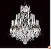 Savoy House 2-438-42-175 Versailles Collection 42-Light Chandelier, Oxidized Brass Finish with Full Cut Crystal Trimmings