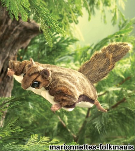 Childrens Toyshop  Toys : Plush Flying Squirrel Puppet