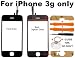 Apple iPhone 3g Cracked Lcd Glass Digitizer Touch Screen Cover Replacement Part + Tools + Guide ( only for iPhone 3g, not for 3gS )