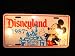Disneyland 1987 Walt Disney Collector License Plate Mickey Mouse Vintage