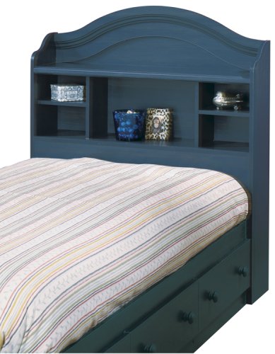 Kitchen: Bookcase Headboard  Blueberry