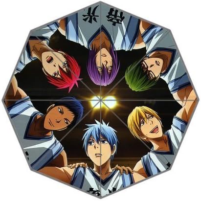 HomieProduct Kuroko No Basuke Kuroko'S Basketball Custom Auto Foldable Umbrella 01