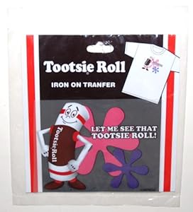 Amazon.com : Tootsie Roll Iron on Transfer: "Let Me See That Tootsie ...