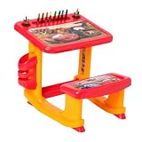 Disney's Cars Art Desk with 100 Piece Art Supply Kit