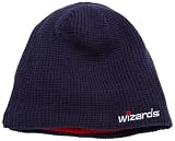 NBA Reversible Knit Hat - Ke82Z, Washington Wizards, One Size KE82Z-Washington Wizards, Blue/Red