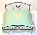 royal pet metal bed - 21 x 21 - pastel blue #5316