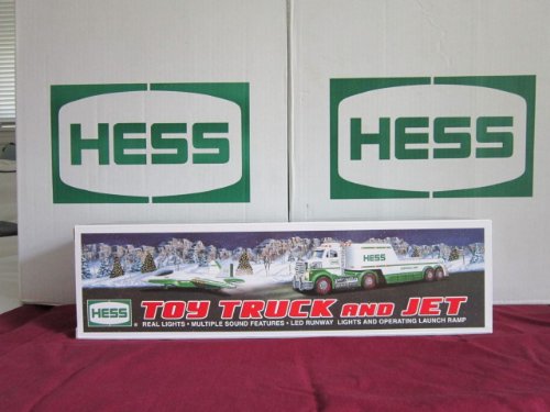 2010 hess toy truck and jet