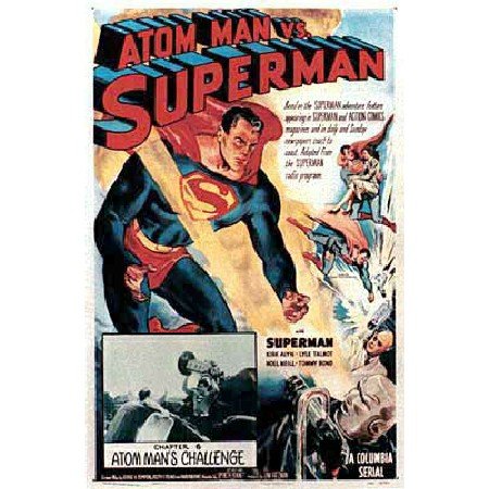Atom Man Vs. Superman - Movie Poster