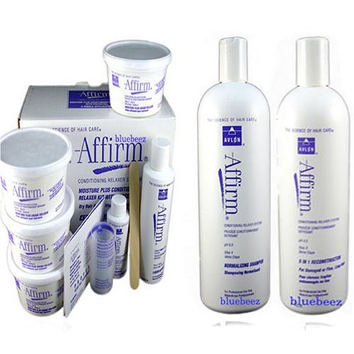 Avlon Affirm Conditioning Relaxer 4 Single Applications + Normalizing Shampoo 950ml + 5 in 1 Reconstructor 16oz Combo Set Sale! On Sale