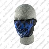 ZANheadgear Skulls Neoprene Half Mask