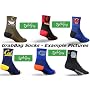 6 PAIRS - SockGuy, Defeet or Balega Stretch-to-Fit Coolmax Athletic Socks - Grabbag design - We Select You Save Big!! LongsCycle Selects Design - You Save!!