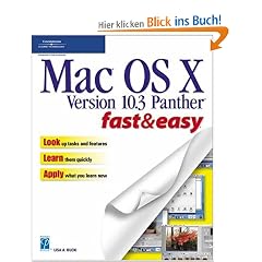 Mac OS X Version 10.3 Panther Fast & Easy (Fast & Easy (Premier Press))