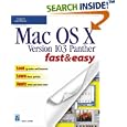 Mac OS X Version 10.3 Panther Fast & Easy (Fast & Easy (Premier Press))