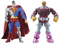 DC Universe Super Enemies Figure Pack-Cyborg Superman _ Mongul Figures 2-Pack 