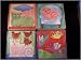 Ursula Dodge Cats Hand Painted 8 Inch Square Plates
