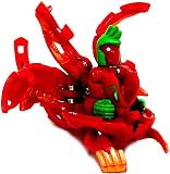 Bakugan New Vestroia Bakuneon LOOSE Single Figure Pyrus Nova 12 (Red) Ingram
