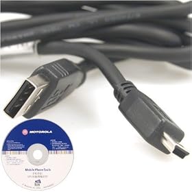 4.0 Motorola Phone Tools with Original Motorola Cable V180 V188 V220 V3 Razr V325 V360 L6 SLVR L7 Pebl U6