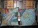 2 Shabby Green Vintage Sari Patchwork Toss Pillow Cushion Covers
